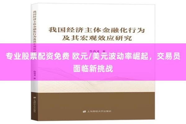 专业股票配资免费 欧元/美元波动率崛起，交易员面临新挑战