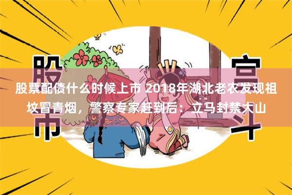 股票配债什么时候上市 2018年湖北老农发现祖坟冒青烟，警察专家赶到后：立马封禁大山