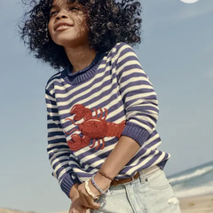 Gymboree 龙虾针织衫，男女同款 4折 $17.98（约123.13元）